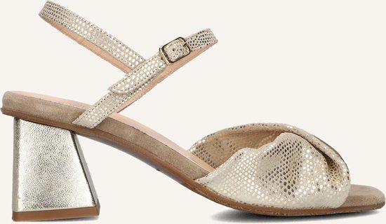 Floris Van Bommel Sfw-90076 Cassi Sandalen - Dames - Goudkleurig - Maat 41