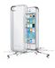 Cellularline CLEAR DUO, hoes met hoge bescherming, compatibel met Apple iPhone 5 - Transparant