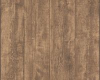A.S. Création Houten Planken Behang | Industrieel - Bruin - Vliesbehang
