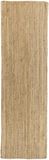 HAMID - Vloerkleed Van Jute, Tapijt Alhambra Natuurlijk, 100% Natuurlijk Tapijt Van Jute, Handgeweven, Vloerkleed Voor Woonkamer, Slaapkamer, Eetkamer, Gang, Ingang - (250x80cm)