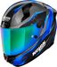 Nolan X-804 ST Ultra Carbon Veloce 348, casque intégral, couleur: Noir/Gris/Bleu, taille: XS