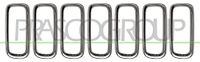 Radiatorrooster verchroomde lijst (7 stuks)
