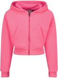 Vingino Basic-Ziphoody Terry Meisjes Vest - Neon Pink