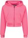 Vingino Basic-Ziphoody Terry Meisjes Vest - Neon Pink