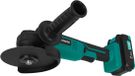 VONROC Accu Haakse Slijper – 20V – Ø125mm – Incl. zijhandgreep - Incl. 2.0Ah Accu en snellader