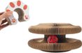 OEM Scratch Magic Organ Cat Scratching Board Beige Karton 2-in-1 Furniture Protection Cat Toy