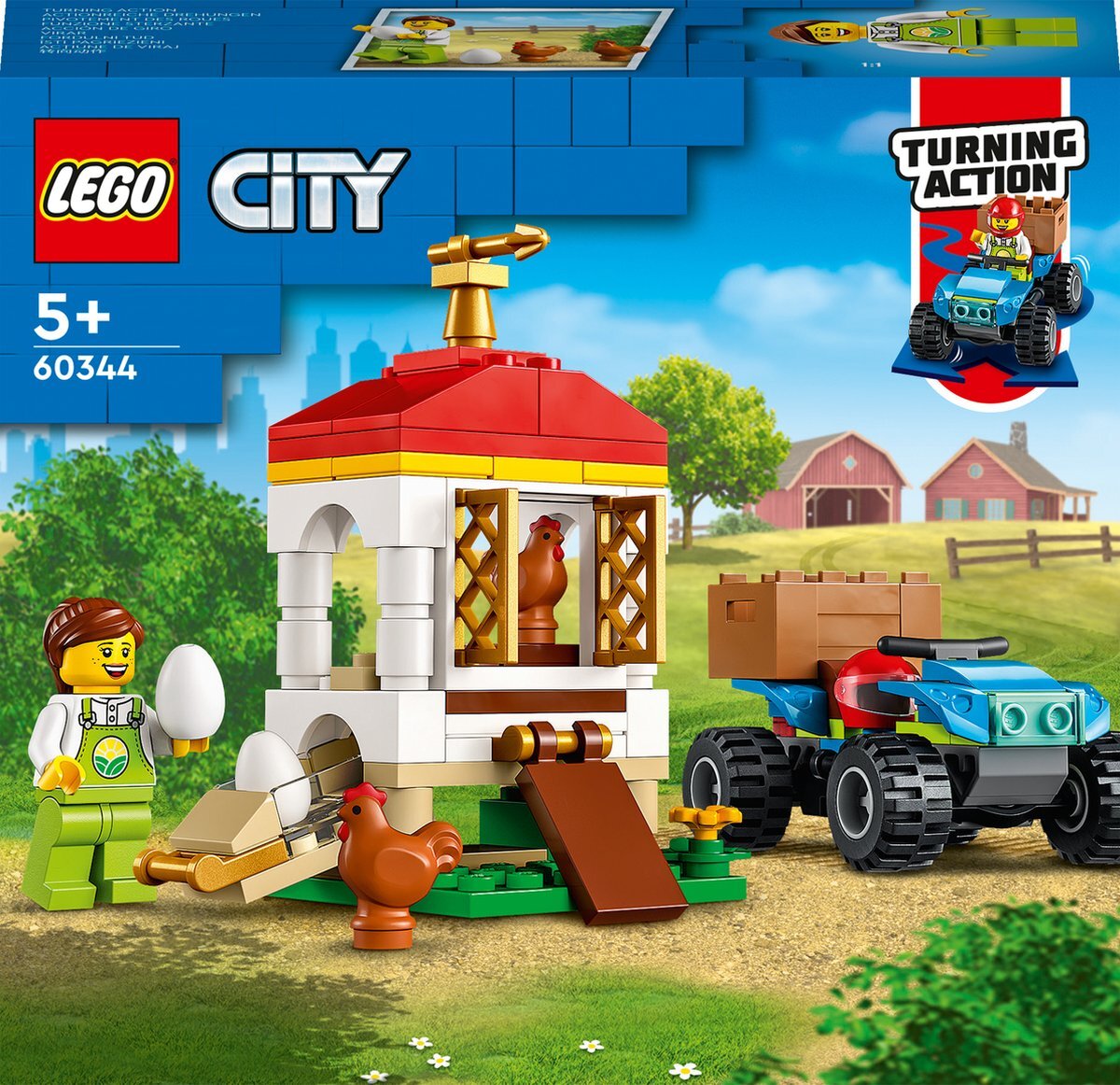 lego City Farm Kippenhok - 60344