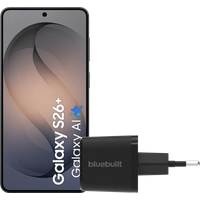 Samsung Galaxy S26 Plus 512GB Zwart 5G + BlueBuilt Oplader 45 Watt Zwart