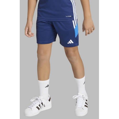adidas Performance Junior voetbalshort Tiro26 donkerblauw