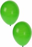 Bellatio Decorations ballonnen - 40 stuks - groen - 27 cm