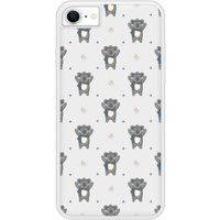 iPhone 8 Koala Bedrukt Siliconen Hoesje