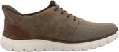 Rieker Knitup-sneakers met veters voor heren, beige, maat 45