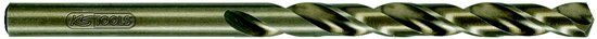 KS Tools Spiraalboor Hout HSS-Co 6.2 mm 101 mm 10 stuk(s)