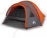 vidaXL Tente dôme 4 personnes imperméable orange