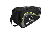 Hy-Pro Performance Boottas, waterdichte schoenentas met ademend airmesh, ripstop-stof, duurzame bootbag voor rugby- en voetbalschoenen, golfschoenen, sport en reizen, zwart