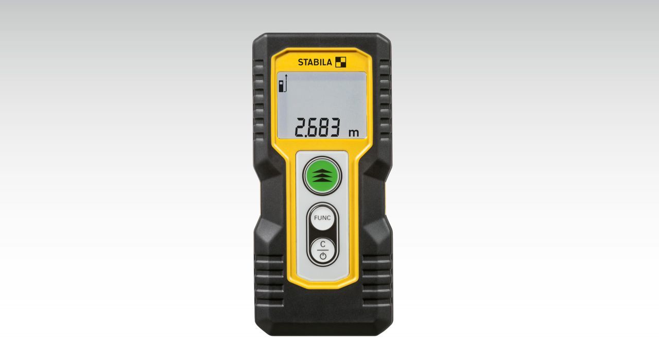 STABILA LD 220 Afstandsmeter - 30m - Zwart/Geel