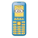 LEXIBOOK Despicable Me Minions 2G mobiele telefoon Dual SIM camera oplaadbare batterij geel/blauw GSM20DES