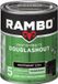Rambo Pantserbeits Douglashout - Zijdeglans - Transparant - Diepzwart - 750ml