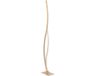 EGLO Grisolia Vloerlamp - LED - 129 cm - Bruin|Wit