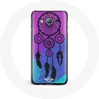 Maniacase Hoesjes voor Samsung Galaxy A3 Dream Catcher in zwart en blauw en in verschillende kleuren