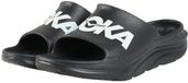 HOKA U ORA ATHLETIC SLIDE - Claquette - NOIR/BLANC - 41.5