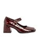 Art 1704 Verona burgundy leather shoes (39)