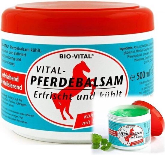 Bio-Vital Bio Vital Paardenbalsem Crème 500 ml