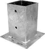 Intergard Paalhouder op plaat Metaal Groen 150x91x9.10 cm