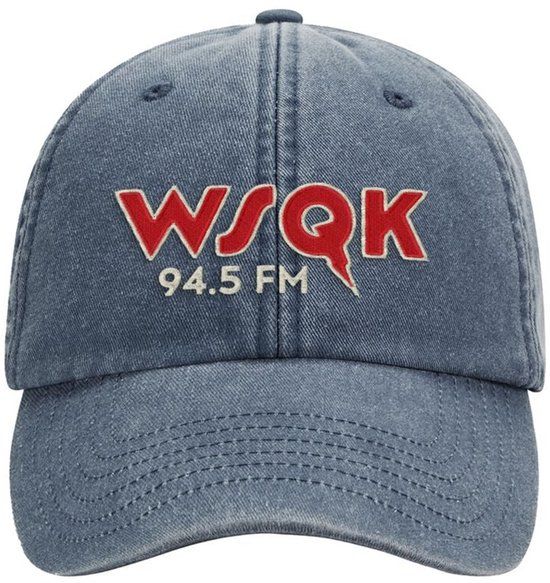Stranger Things Trevco Stranger Things Season 5 - WSQK Logo - 94.5 FM Unisex Cap - meerkleurig