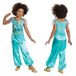 Disguise Disney Princess Jasmine verkleedjurk voor kinderen, klassiek, turquoise, maat 3-4 jaar
