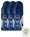Nivea 6 x Cool Kick Homme Déodorant Roller - 50 ml