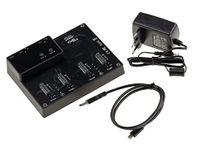 KALEA-INFORMATIQUE USB docking station voor 4 SSD M2 NVMe, 10GB USB3.2 Gen2 link. Dock met CLONING-functie en externe voeding.