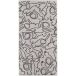 Cawö Cawö Cute Cats 6264 Serviette 50x100 platine/basalte
