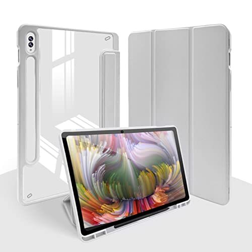 Spzhike Beschermhoes compatibel met iPad Mini 5 2019 / iPad Mini 4 7,9 inch - [Geïntegreerde penhouder] stootvaste afdekking met transparante en harde achterkant