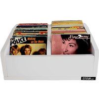 Enova Hifi-kast BAC 45T WH voor 45 toeren vinylplaten Wit