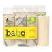 BABO Papier de cuisine pulpe bambou norme UE, 2 plis 120 feuilles/rouleau, 6 rouleaux/lot, 2 lots/carton soit 12 rouleaux, haute absorption graisse sans blanchiment, compostable pour nettoyage cuisine