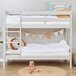 Hoppekids ECO Comfort Stapelbed - 70x160 cm - Duif Grijs