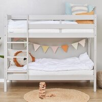 Hoppekids ECO Comfort Stapelbed - 70x160 cm - Duif Grijs