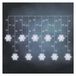 EMOS Sneeuwvlokkenslinger met 60 leds, lichtgordijn 135 cm + 5 m kabel, koud wit licht