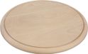 Planche de service - Set van 6x stuks - D25 cm - bois - rond - planche à jambon - planche à pain - planche à petit déjeuner