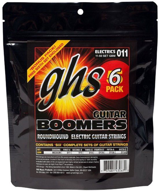 GHS GBM 5 Boomers Multi Packs Medium - 0737681430696