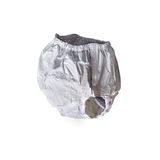 Unisex witte urineincontinentieslip met klittenbandsluiting maat 4 (45-60 cm)