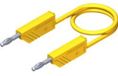 SKS Hirschmann Test & Measurement CO MLN 50/2,5 Meetsnoer Banaanstekker 4 mm Banaanstekker 4 mm 0.50 m Geel 1 stuk(s)