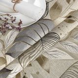 ANRO Tafelkleed Palladium Grijs 220x140cm Rechte rand Afwasbaar Waterafstotend Binnen & Buiten