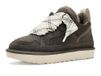 UGG Lowmel 1144032DNSS Damen Schuhe Grau mit erhöhter Plateausohle