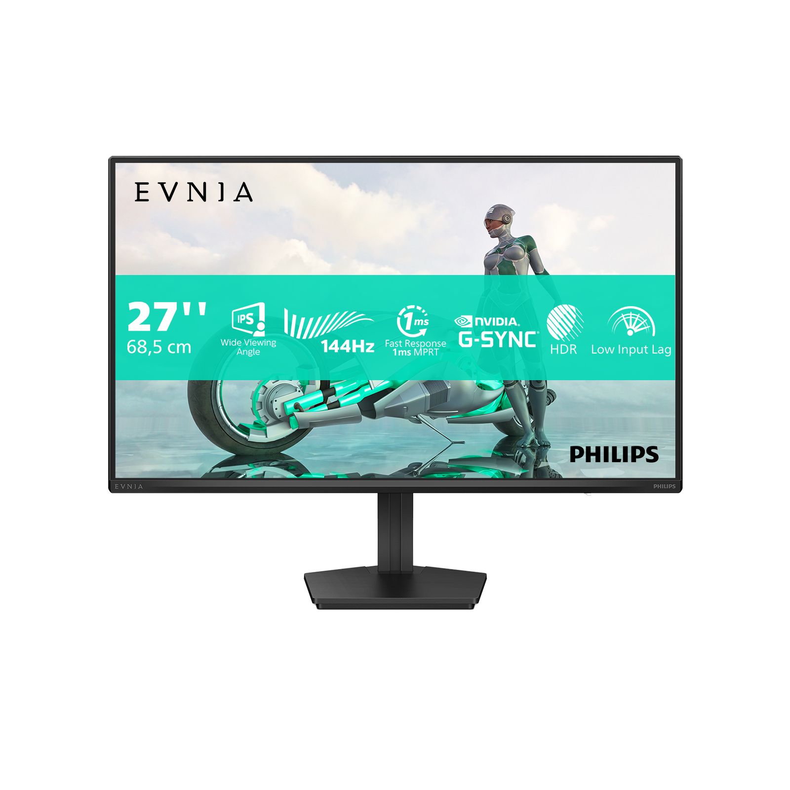 Philips Evnia 3000 27M2N3200NF/00 27" Full HD 144Hz Gaming Monitor - G-Sync Compatible