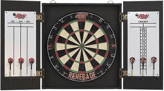 Shot Renegade Dartboard Kabinet Set