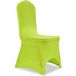 Housse de chaise extensible 6 pièces vert