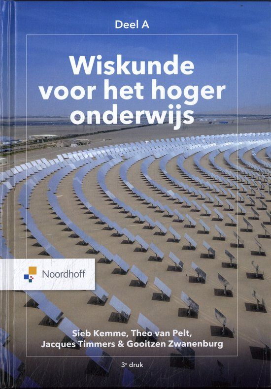 Wiskunde Noordhoff Wiskunde voor het hoger onderwijs A
