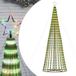 vidaXL LED-kerstboom 688 leds kleurrijk 300 cm